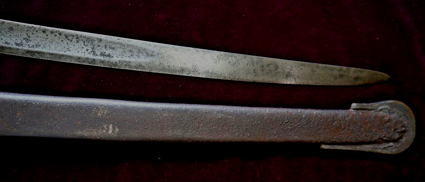 CIVIL WAR CONFEDERATE OFFICER J C WILSON HOUSTON TEXAS SWORD 5 KNOWN HOFFMAN COL