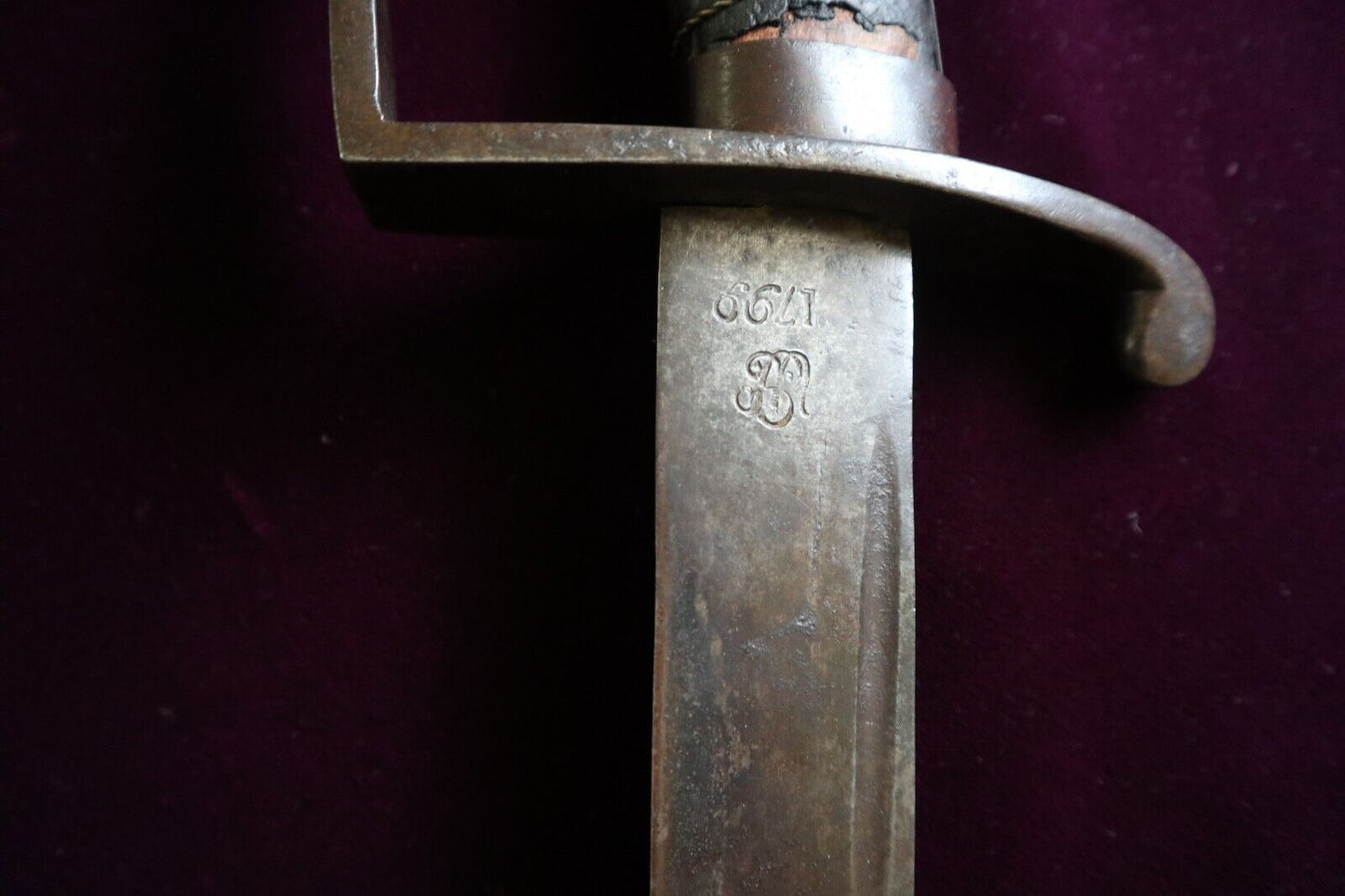 POST REVOLUTIONARY WAR, BUELL & GREENLEAF 2ND CONTRACT SWORD DATED 1799