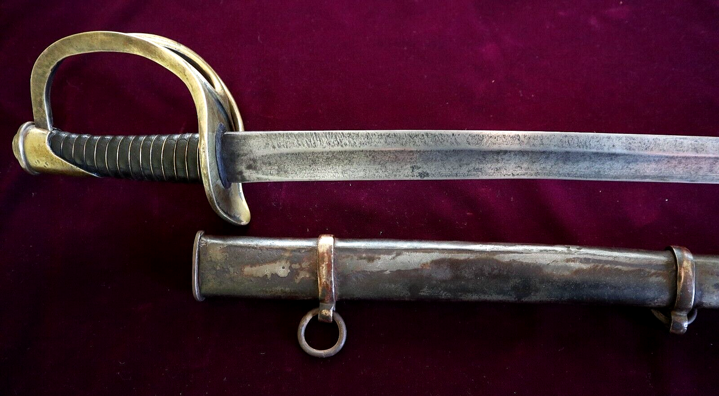 CIVIL WAR CONFEDERATE BOYLE & GAMBLE & MACFEE RICHMOND VIRGINIA CAVALRY SWORD