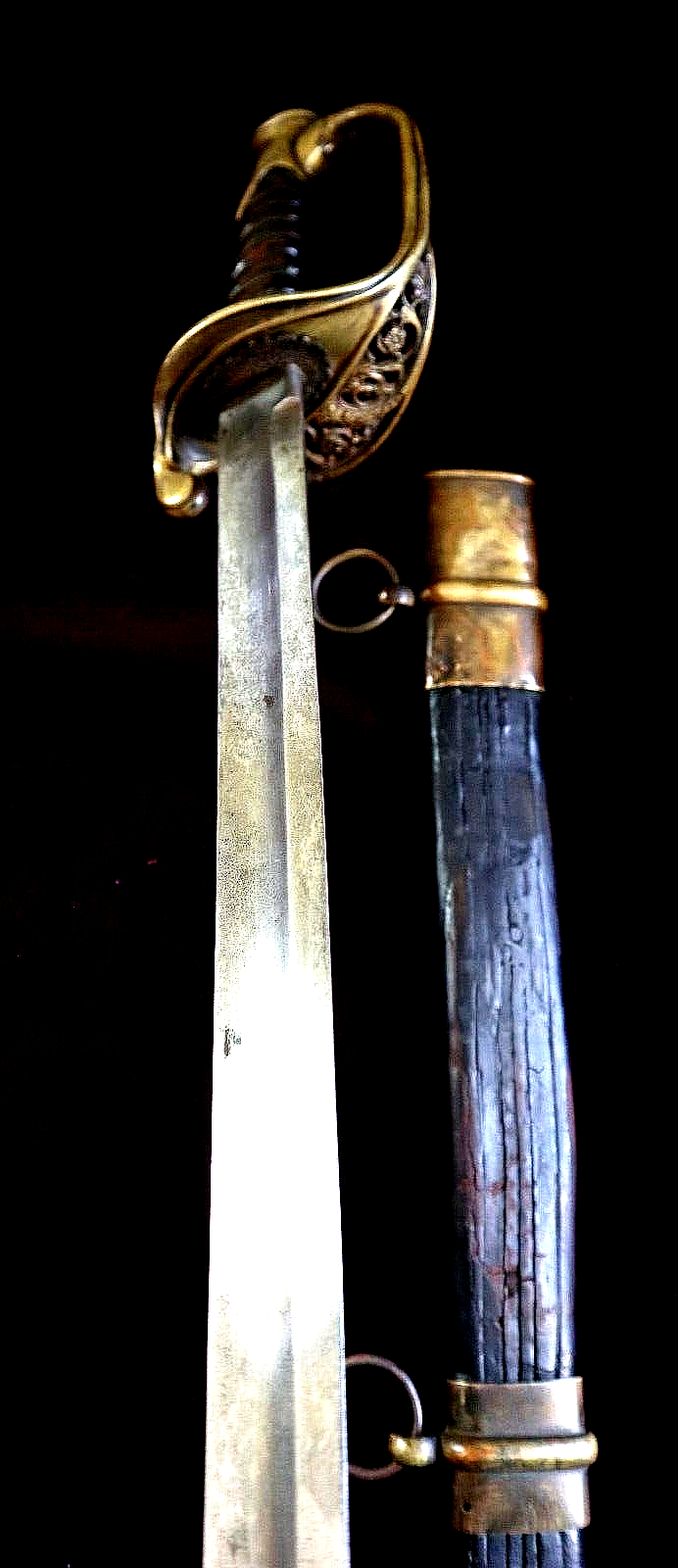 CIVIL WAR CONFEDERATE LOUISIANA THOMAS GRISWOLD OFFICER SWORD NEW ORLEANS