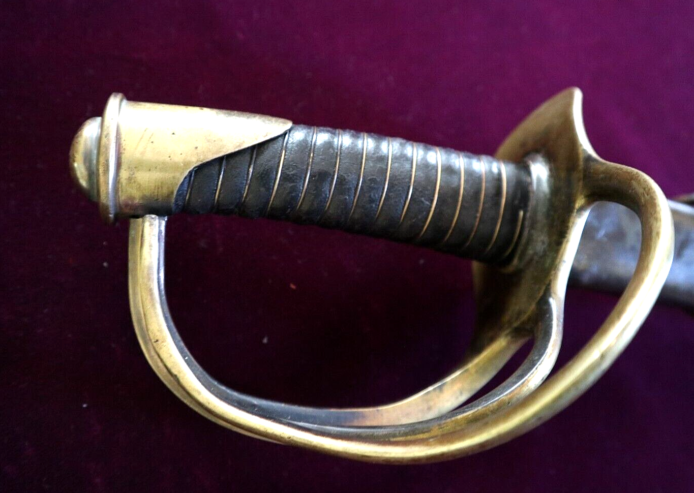 CIVIL WAR CONFEDERATE BOYLE & GAMBLE & MACFEE RICHMOND VIRGINIA CAVALRY SWORD