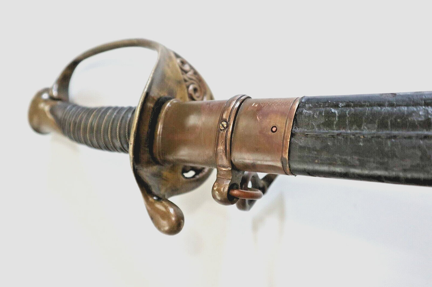 CIVIL WAR CONFEDERATE A.H DE WITT SNAKES IN THE GUARD GEORGIA FOOT OFFICER SWORD