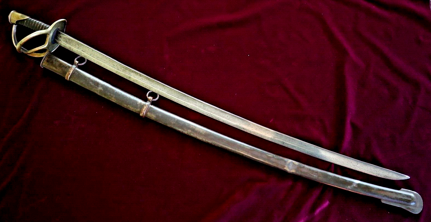 CIVIL WAR CONFEDERATE BOYLE & GAMBLE & MACFEE RICHMOND VIRGINIA CAVALRY SWORD