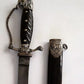 FRENCH INDIAN WAR, AMERICAN REVOLUTIONARY WAR SILVER HILT LION HEAD SWORD C 1760