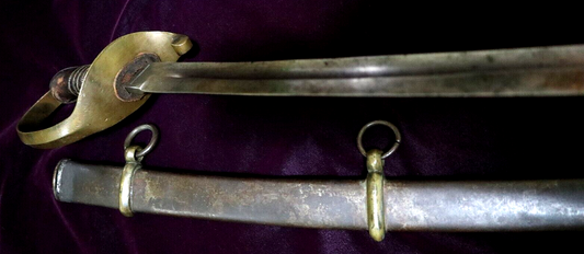 CIVIL WAR CONFEDERATE MARKED SHARP & HAMILTON NASHVILLE TENNESSEE CAVALRY SWORD