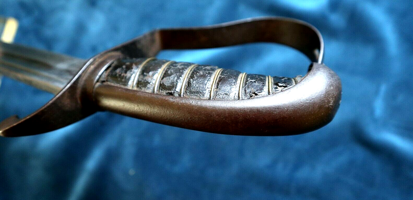 CIVIL WAR CONFEDERATE VIRGINIA MANUFACTURY ARTILLERY SWORD 1 OF 20 KNOWN HOFFMAN