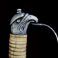 AMERICAN REVOLUTIONARY WAR EAGLE HEAD SILVER HILT BY CAMPBELL SWORD PUBLISHED