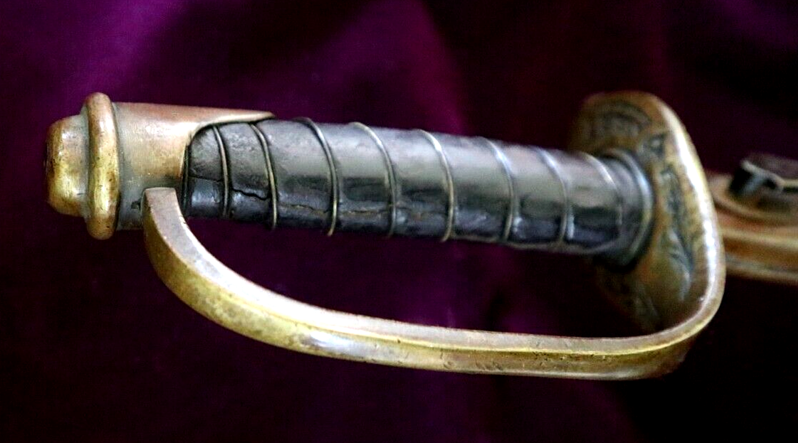 CIVIL WAR CONFEDERATE BOYLE & GAMBLE PUBLISHED FOOT OFFICER SWORD # 17 HOFFMAN