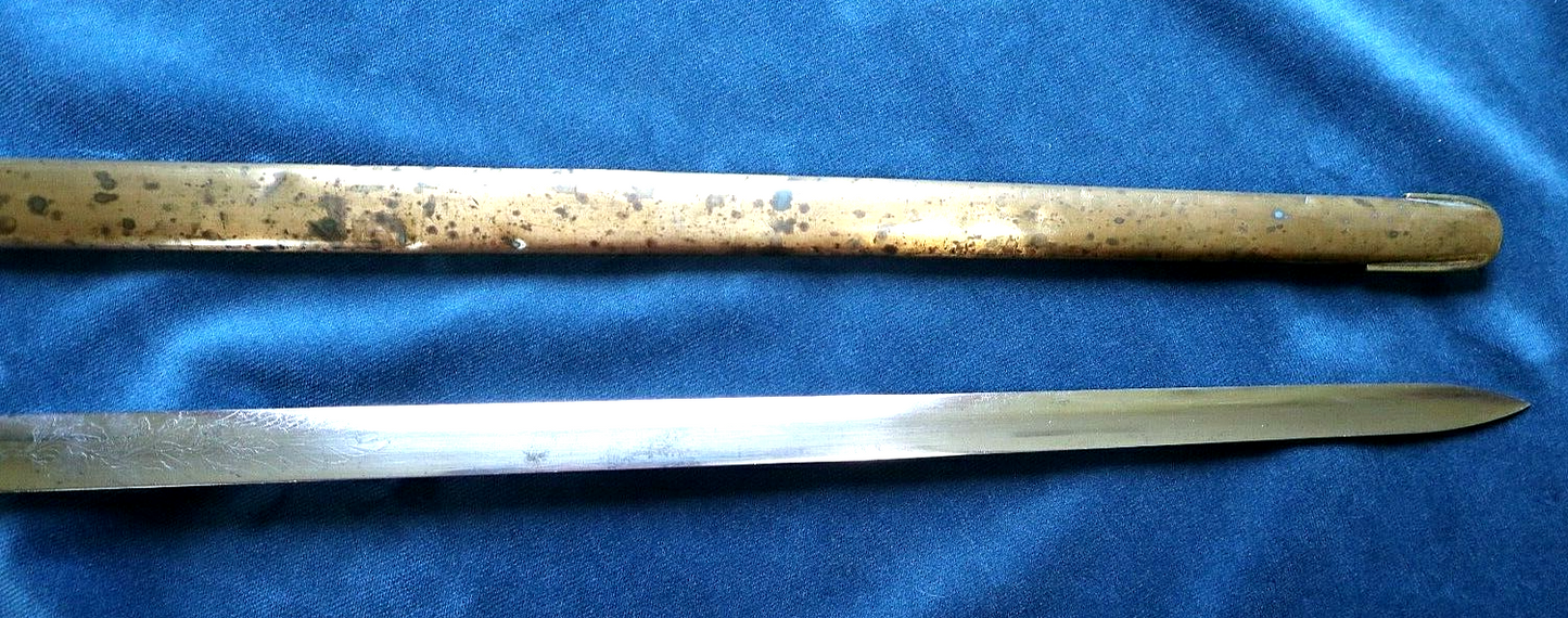 AMERICAN MEXICAN WAR CIVIL WAR HIGH GRADE UNMARKED AMES MILITIA SWORD