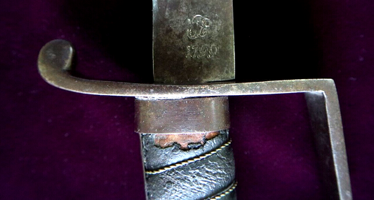 POST REVOLUTIONARY WAR, BUELL & GREENLEAF 2ND CONTRACT SWORD DATED 1799