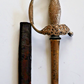 LATE REVOLUTIONARY WAR UNMARKED FREEMAN WOODS NEW YORK SILVER HILT SWORD 1784-90