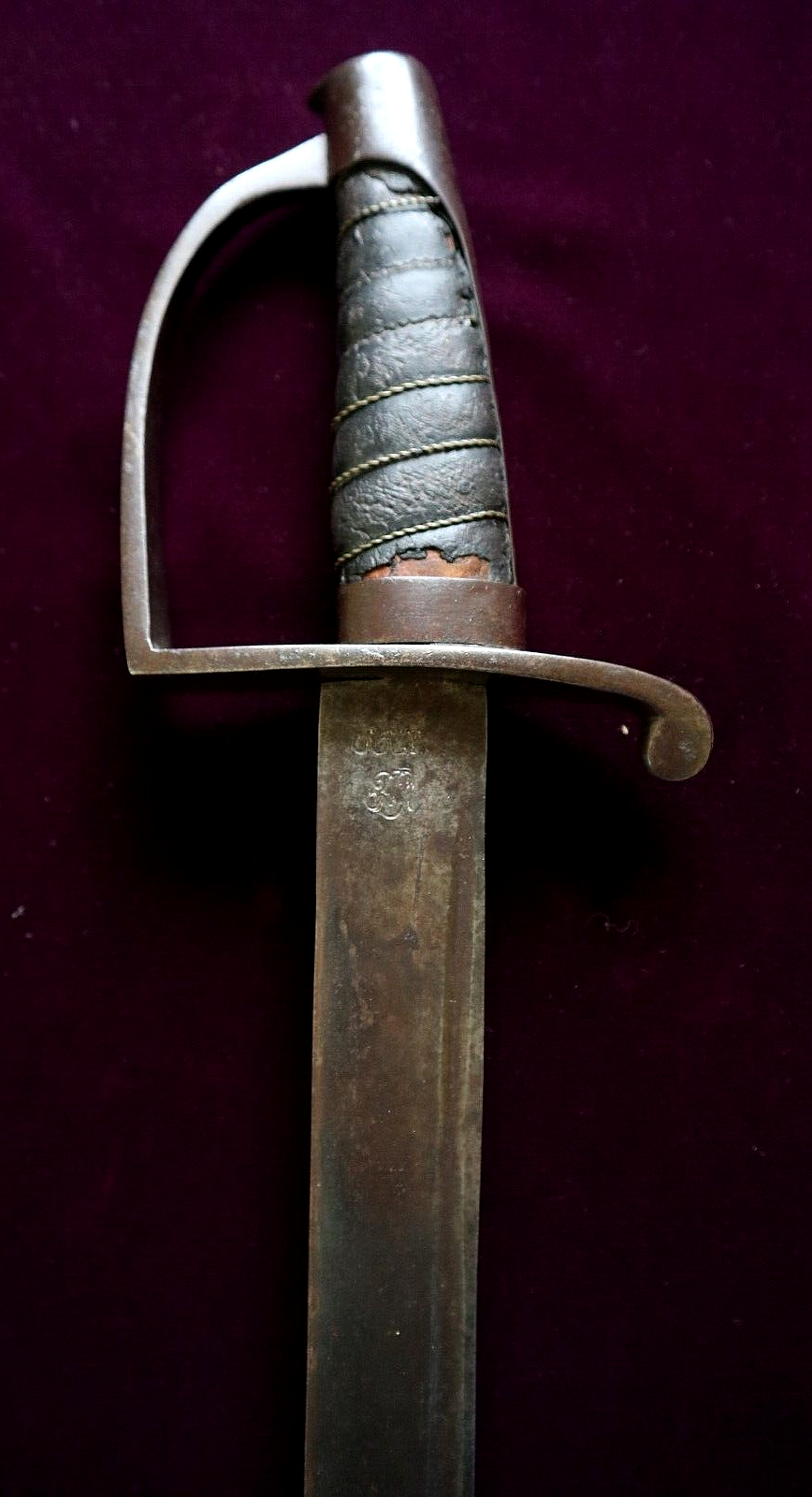 POST REVOLUTIONARY WAR, BUELL & GREENLEAF 2ND CONTRACT SWORD DATED 1799