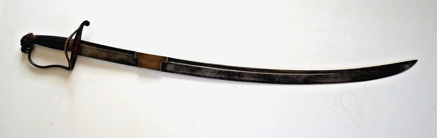 AMERICAN EAGLE HEAD OFFICER SWORD CARRIED IN 2 WARS WAR OF 1812 & SEMINOLE WAR