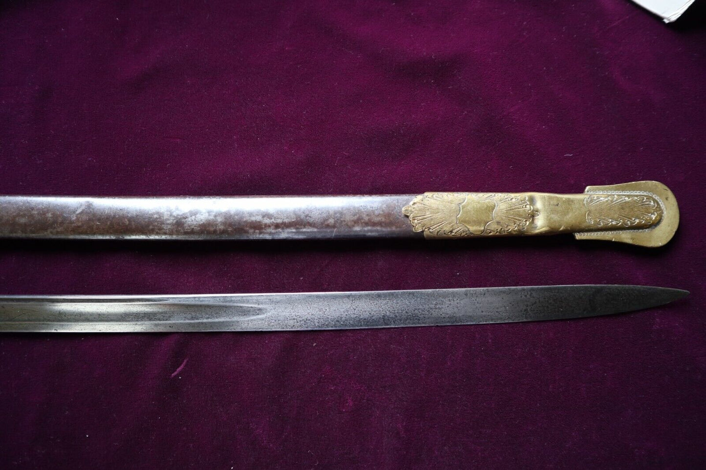 CIVIL WAR SWORD OWNED BY DR COOPER TREATED CONFEDERATE PRESIDENT JEFFERSON DAVIS