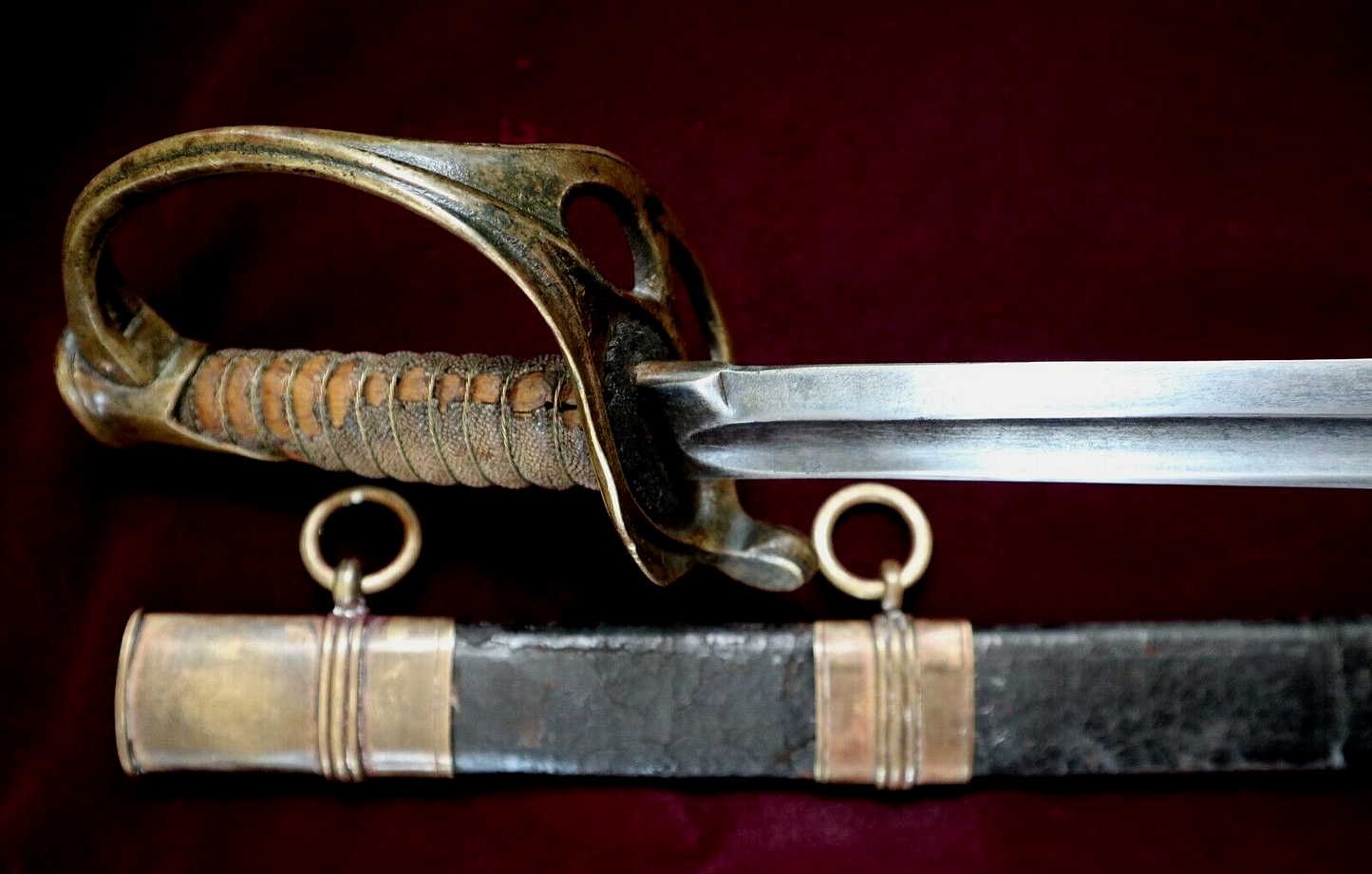 CIVIL WAR CONFEDERATE COLLEGE HILL ARSENAL FOOT OFFICER SWORD PUBLISHED HOFFMAN