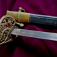 CIVIL WAR CONFEDERATE THOMAS GRISWOLD FOOT OFFICER SWORD W CA ON GUARD 5 KNOWN