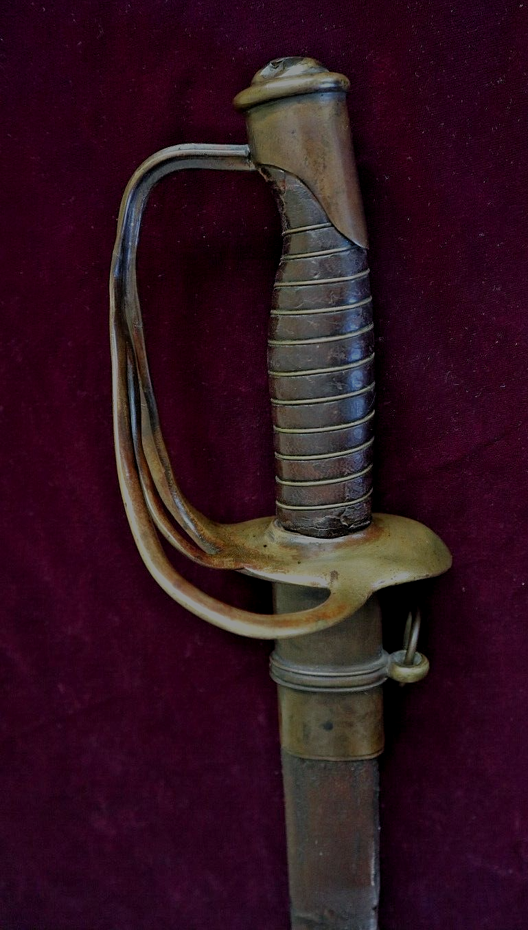 CIVIL WAR CONFEDERATE BOYLE & GAMBLE & MACFEE RICHMOND VA FOOT OFFICER SWORD