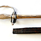 LATE REVOLUTIONARY WAR UNMARKED FREEMAN WOODS NEW YORK SILVER HILT SWORD 1784-90