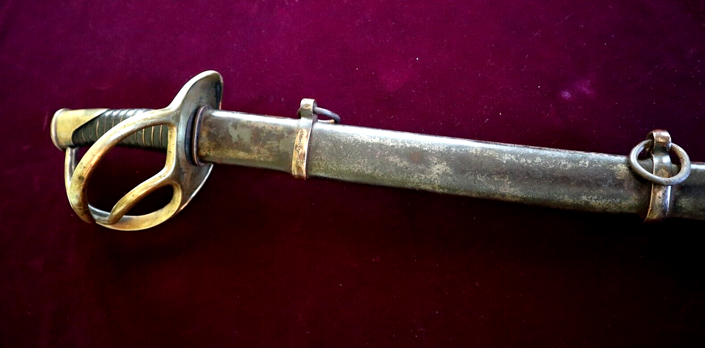 CIVIL WAR CONFEDERATE BOYLE & GAMBLE & MACFEE RICHMOND VIRGINIA CAVALRY SWORD