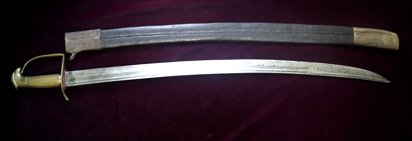 POST REVOLUTIONARY WAR FEDERAL PERIOD LEWIS PRAHL EAGLE HEAD SWORD CA 1795-1800