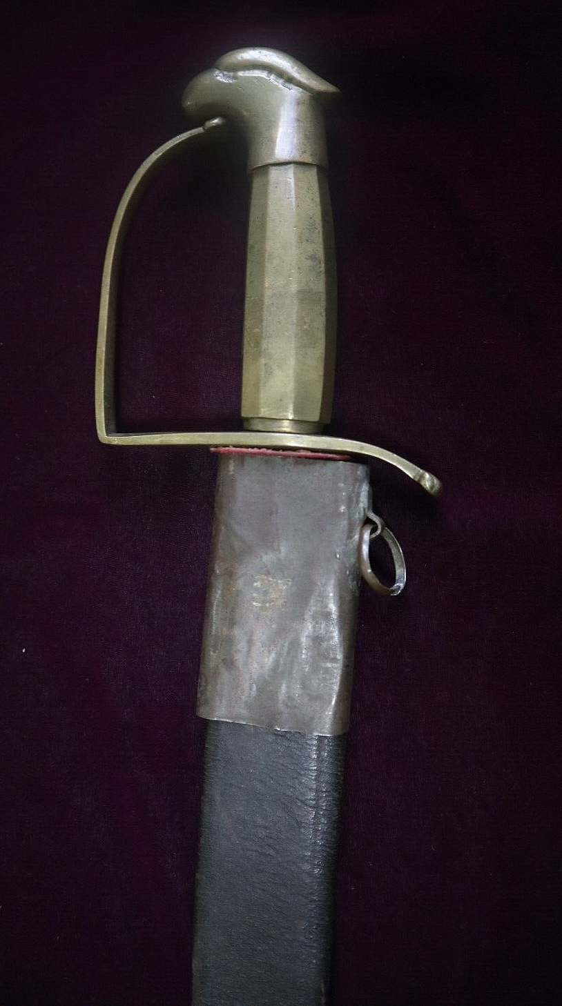 POST REVOLUTIONARY WAR FEDERAL PERIOD LEWIS PRAHL EAGLE HEAD SWORD CA 1795-1800