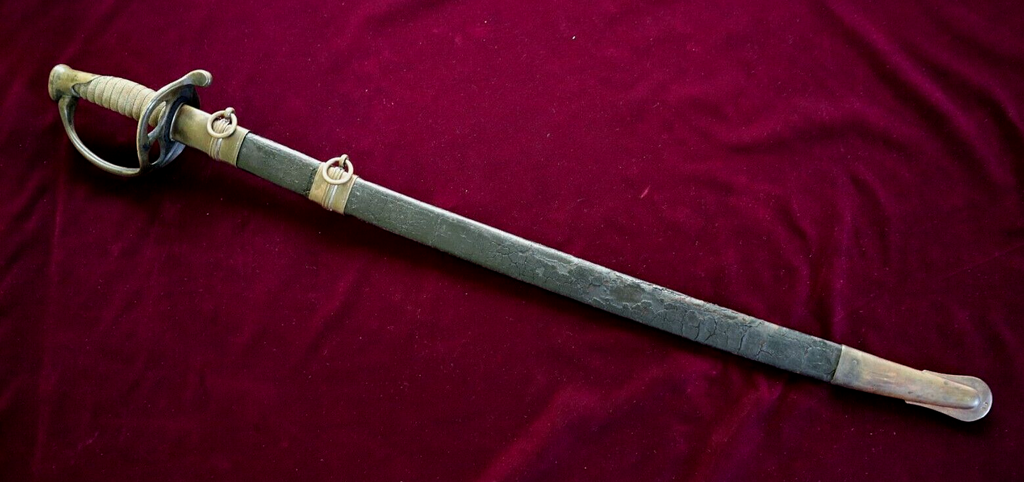 CIVIL WAR CONFEDERATE COLLEGE HILL ARSENAL FOOT OFFICER SWORD PUBLISHED HOFFMAN