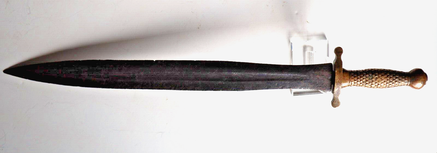 CIVIL WAR CONFEDERATE LOUIS FROELICH KENASVILLE N C SHORT ARTILLERY SWORD