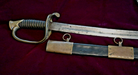 CIVIL WAR CONFEDERATE 23 ALABAMA IDENTIFIED SIGNED CONNING SWORD FRANCIS JONES