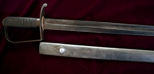 NATHAN STARR 1818 NCO SERGEANT INFANTRY & MARINE CORPS SWORD BEZDEK COLLECTION