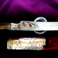 NAPOLEONIC PERIOD OTTOMAN YATAGHAN WITH SILVER MOUNTED SCABBARD DAMASCUS SWORD
